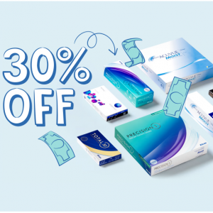 30% Off Flash Sale—3 Days Only @ 1-800 CONTACTS