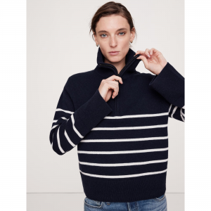 Cashmere Half-Zip Sweater