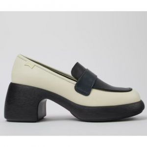 Twins 女士彩色真皮乐福鞋