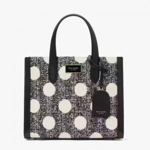 Kate Spade Manhattan 波點小號托特包