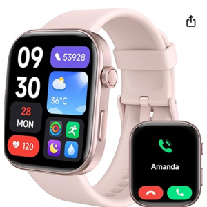 Amazon - Fitpolo 蓝牙智能手表 12天续航 ，现价$$14.69