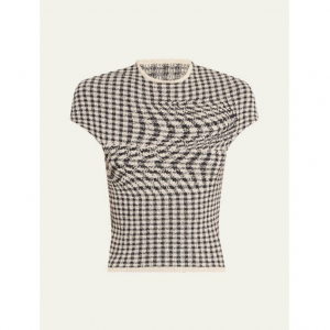 MM6 Maison Margiela 格纹短袖上衣