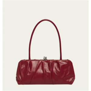 Jil Sander Goji Small Pleated Calfskin 单肩包