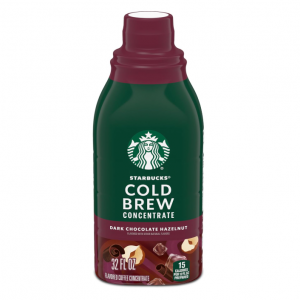 Starbucks 冷萃咖啡浓缩液 黑巧克力榛子 32oz