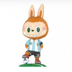 Игрушка-сюрприз LABUBU Argentina National Team Official Collection, Leo Messi|, 9см, Мультиколор
