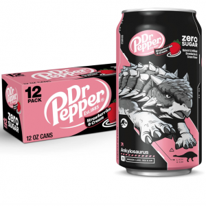 Dr Pepper 草莓奶油汽水 12oz 12罐 @ Amazon