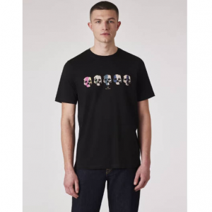 Paul Smith Black 'Skulls' 男士T恤