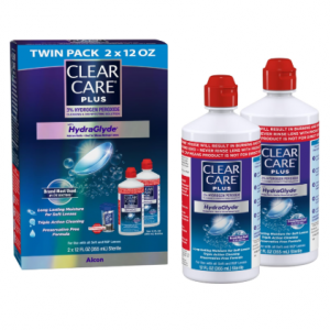 Clear Care Plus 隐形眼镜护理液 12oz 2瓶 @ Amazon