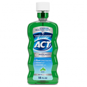 ACT 无酒精薄荷漱口水 18oz @ Amazon