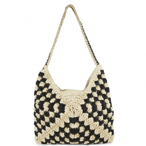 Hat Attack Jade Textured Two Tone Shoulder Bag