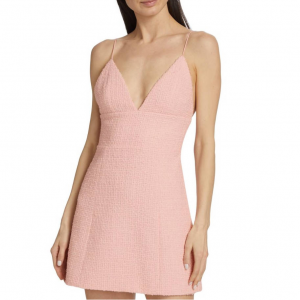 Alice + Olivia Carli Tweed Minidress