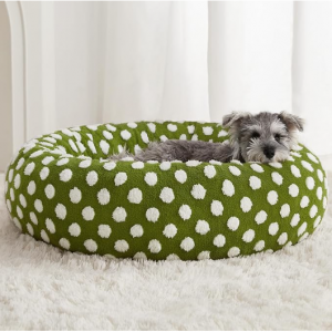 BFPETHOME Donut Dog Beds for Small Dogs, Round Cat Beds for Indoor Cats @ Amazon