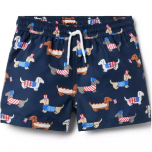 Americana Dog Swim Trunk