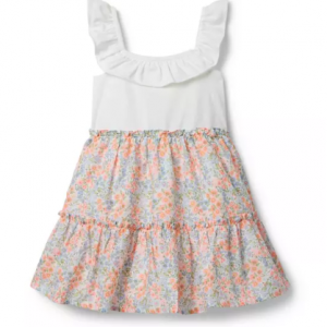 Ditsy Floral Ruffle Tiered Dress