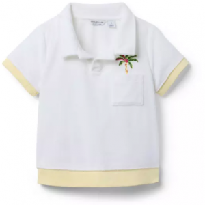 Serena Williams x Janie and Jack Palm Terry Polo