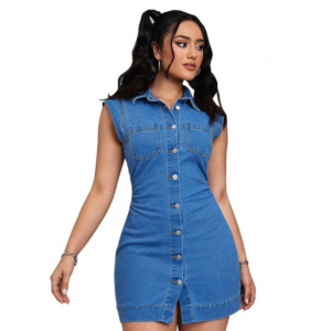 FASHNZFAB 牛仔连衣裙