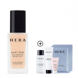 HERA Silky Stay 24小时持妆粉底液