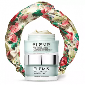 QVC ELEMIS海洋膠原蛋白日霜SPF 30&晚霜套裝熱賣 相當於買一贈一