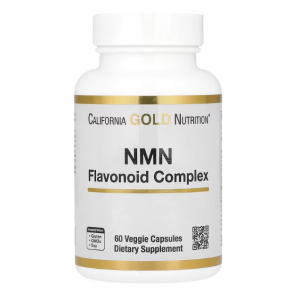 California Gold Nutrition, NMN 类黄酮复合物，60 粒素食胶囊 @ iHerb
