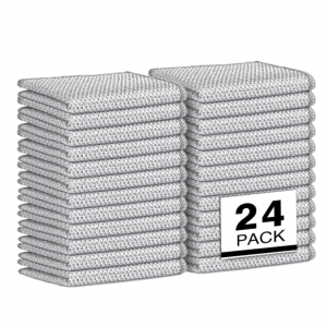 AIDEA Non Scratch Wire Dishcloth 24PK, 7"×8" @ Amazon