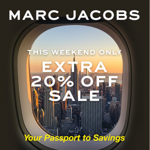 Marc Jacobs官网独立日折扣区折上折大促 收包包服饰等