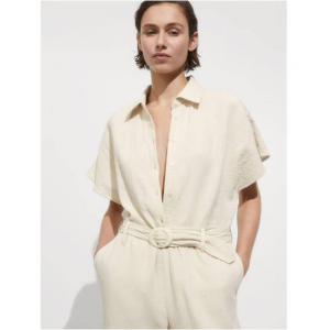 Mango 长款连体裤