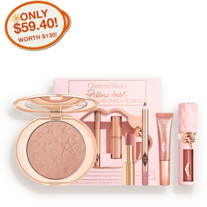 PILLOW TALK唇颊套装+高光