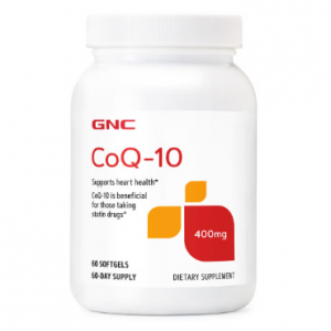 GNC 辅酶Q10软胶囊 400 mg - 60 粒（60 份）