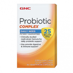 GNC 益生菌复合物胶囊 - 250 亿 CFU - 30 粒（30 份）