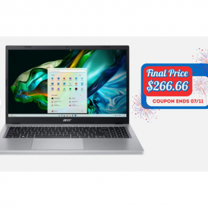 Acer Aspire 3 笔记本电脑15.6in 1TB AMD Ryzen 5 7520U 2.8GHz 翻新机