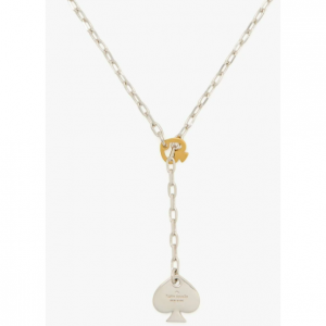 ステートメント スペード ラリアット ネックレス