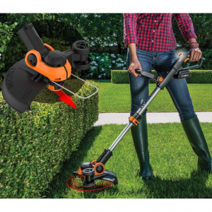 Worx WG163.9 割草机 12英寸 （单机版）@ Amazon