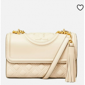 Tory Burch Women's Fleming Small Shoulder Bag - New Cream