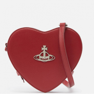 Vivienne Westwood Louise Heart Faux Leather Crossbody Bag