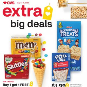 CVS 本周特惠 护肤、零食、个护用品等好价
