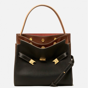 Tory Burch Lee Radziwill Small Double Leather Bag