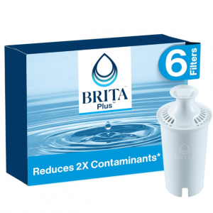 Brita Plus 滤水壶滤芯替换装 6只装 @ Amazon