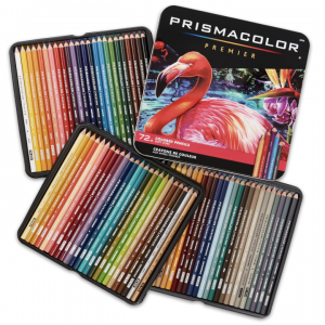Prismacolor Premier 彩铅72支，众多画画博主都用 @ Amazon