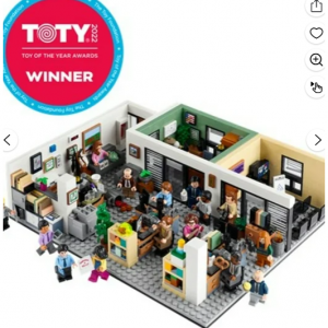 Walmart - LEGO Ideas The Office 美国电视节目系列Dunder Mifflin Scranton 模型积木套装，立减$25