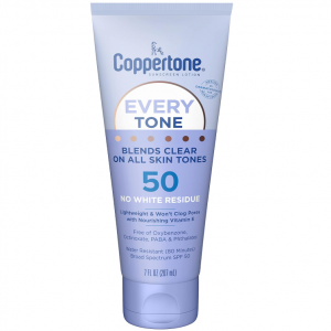 Coppertone Every Tone Sunscreen Lotion SPF 50 7 Fl Oz Tube @ Amazon