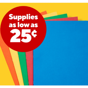 Staples 返校季学习用品大促 线圈笔记本$0.45 文具盒$0.99