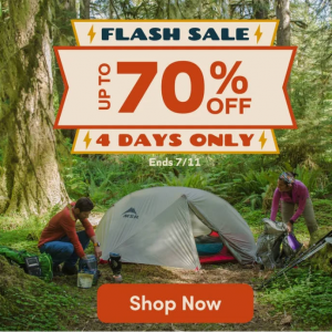 Steep and Cheap 精选Black Diamond、La Sportiva、Mountain Hardwear、Kari等户外运动鞋服限时闪促 