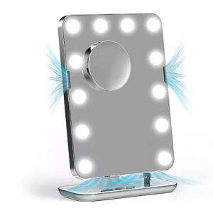 45% off Sharper Image SpaStudio Hollywood Vanity Mirror with Fans @QVC