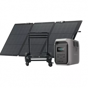 QVC - Ecoflow Delta 3 1500Wh 移动电源 + 手推车+ 160W 太阳能电池板，5.1折