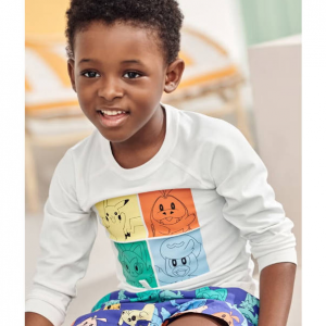 Hanna Andersson Pokémon Rashguard Top