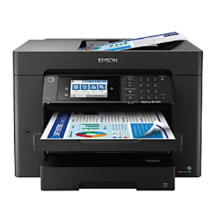 Epson® WorkForce® Pro WF-7840 寬幅無線噴墨多功能彩色打印機 @ Office Depot
