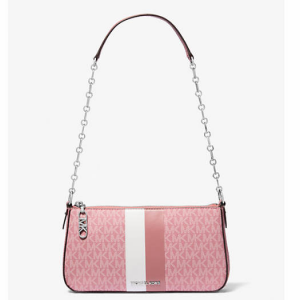 MICHAEL Michael Kors Empire 中号条纹logo链条包