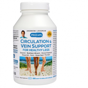 Circulation and Vein Support for Healthy Legs - 360 Capsules