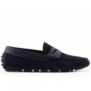EMPORIO ARMANI Driver Loafers Navy