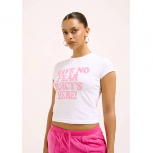 Juicy Couture The icons | white 'have no fear' T恤